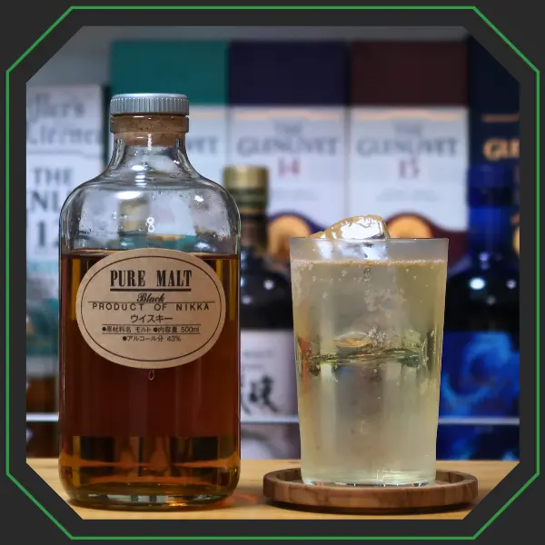 ピュアモルト ブラック：ハイボール