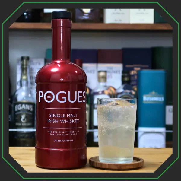 ポーグス シングルモルト アイリッシュウイスキー：ハイボール